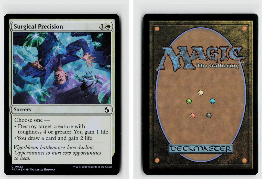 Front + Back scan | Near Mint / MTG-74 / Foil