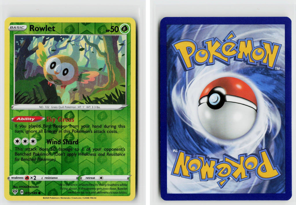 Front + Back scan | Near Mint / Ab-105 / Reverse Holofoil