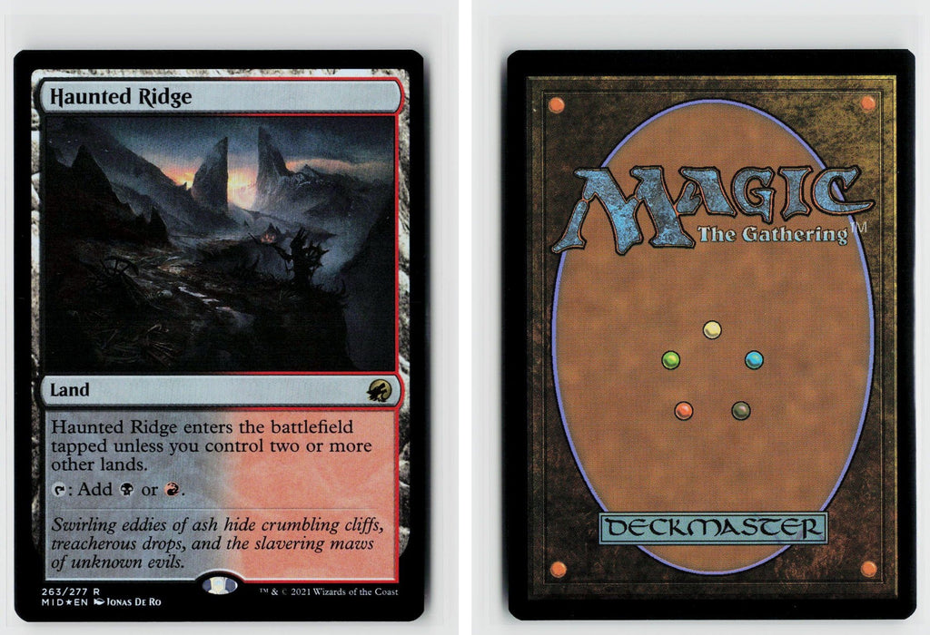 Front + Back scan
