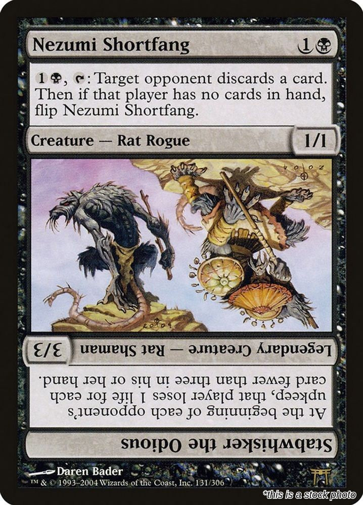 Nezumi Shortfang // Stabwhisker the Odious