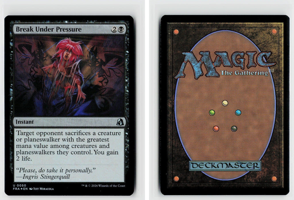 Front + Back scan | Near Mint / MTG-74 / Foil