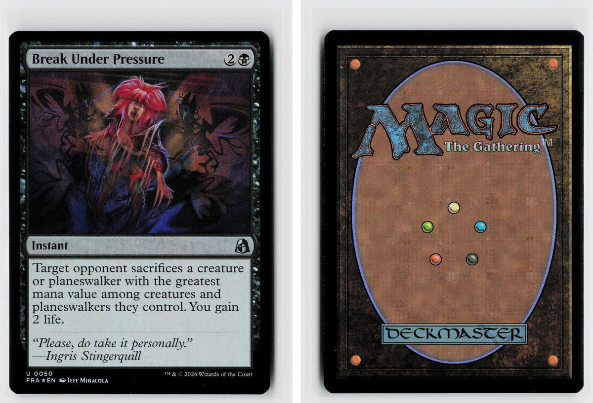Front + Back scan | Near Mint / MTG-74 / Foil