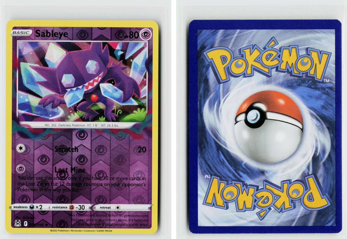 Front + Back scan | Near Mint / Ab-119 / Reverse Holofoil
