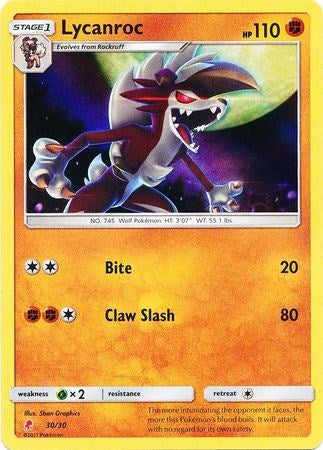 Lycanroc (#30 Holofoil)