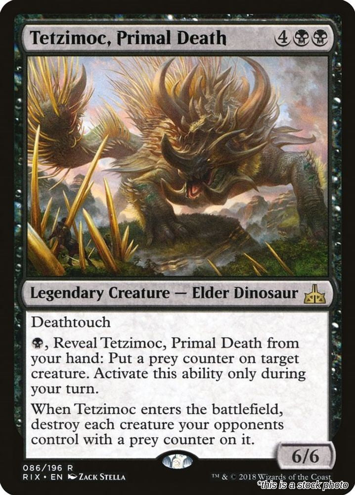 Tetzimoc, Primal Death