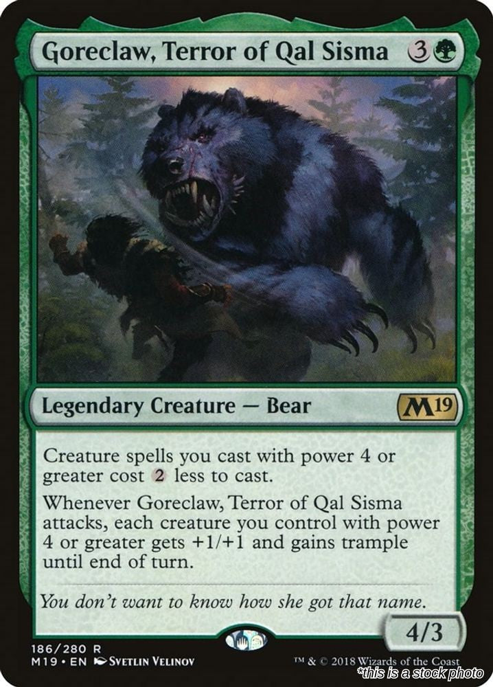 Goreclaw, Terror of Qal Sisma