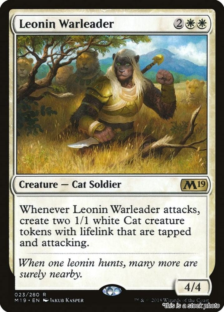 Leonin Warleader