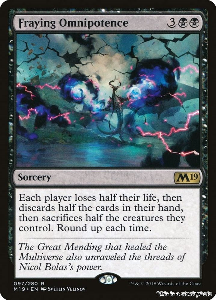 Fraying Omnipotence