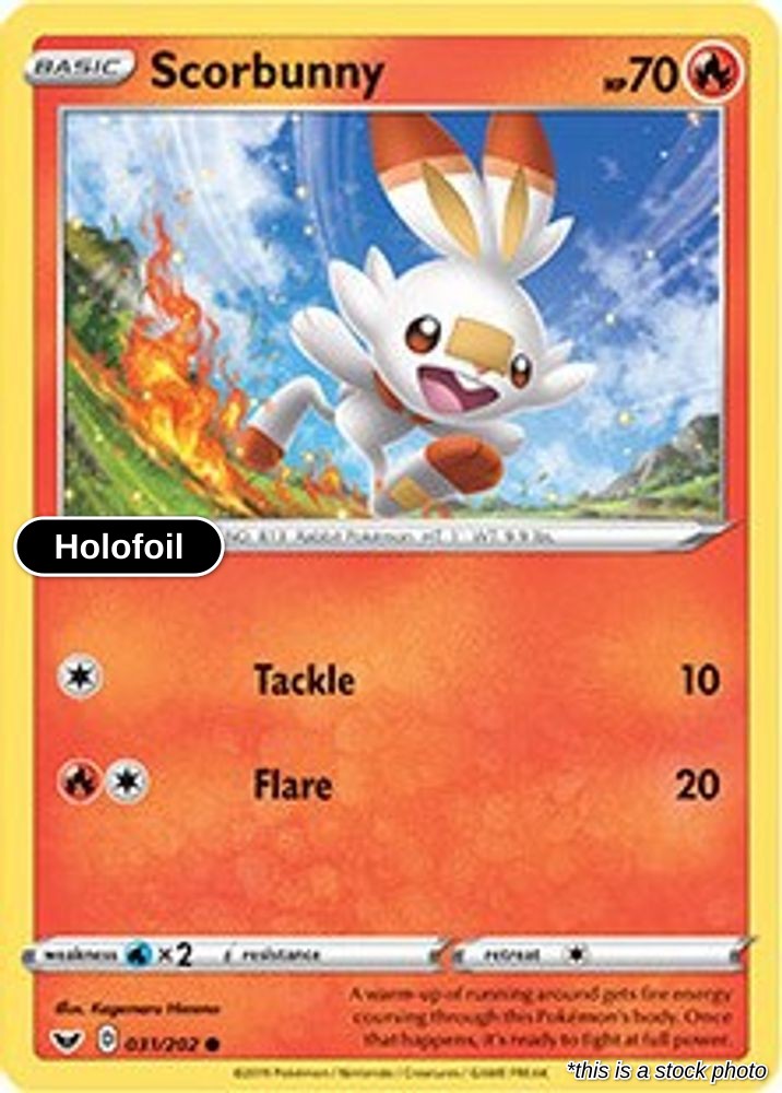 Scorbunny - 031/202 (Premium Collection)