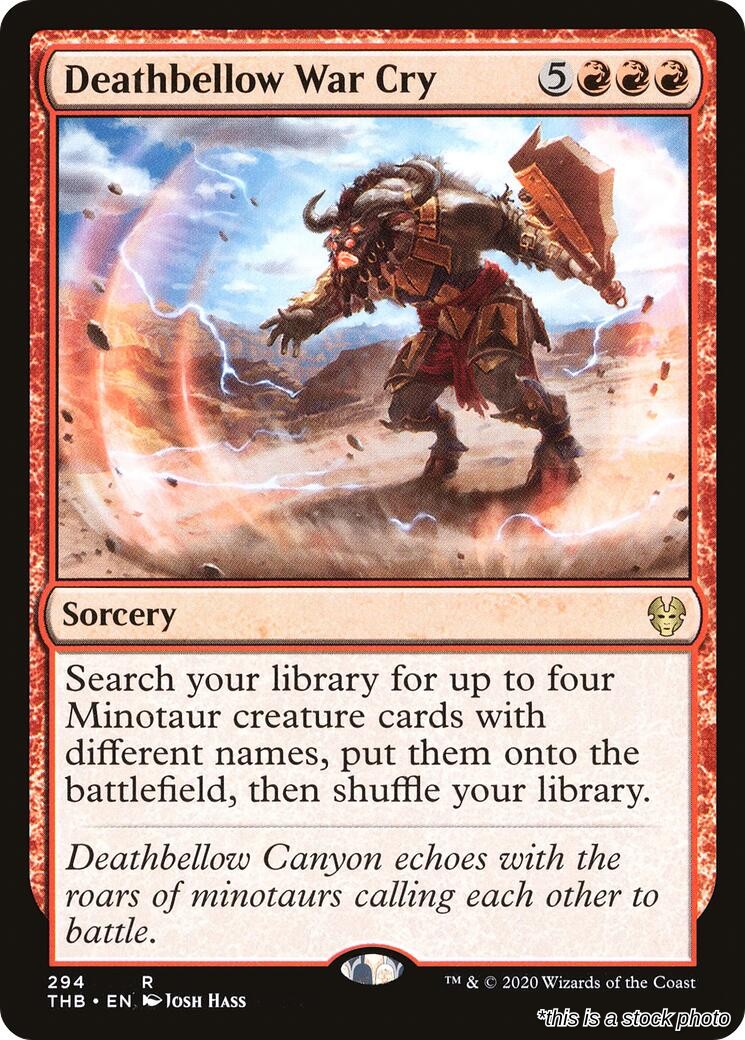 Deathbellow War Cry