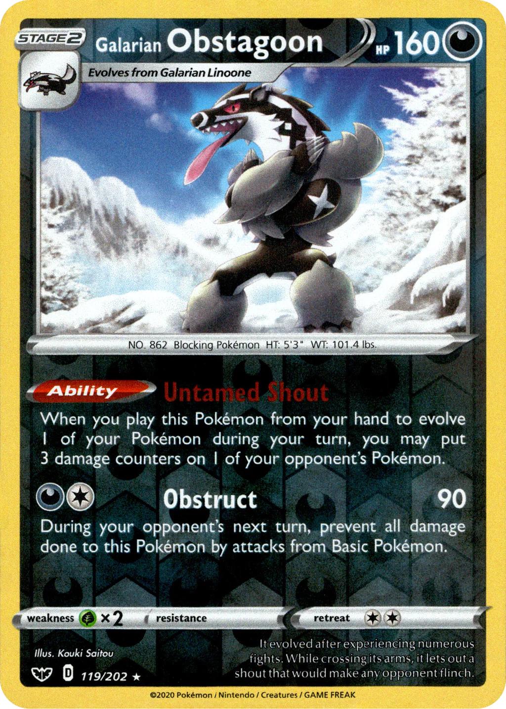 Galarian Obstagoon