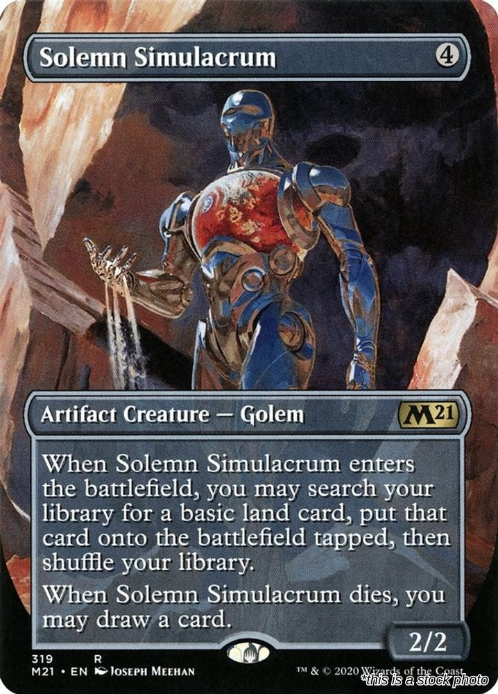 Solemn Simulacrum (Alternate Art)