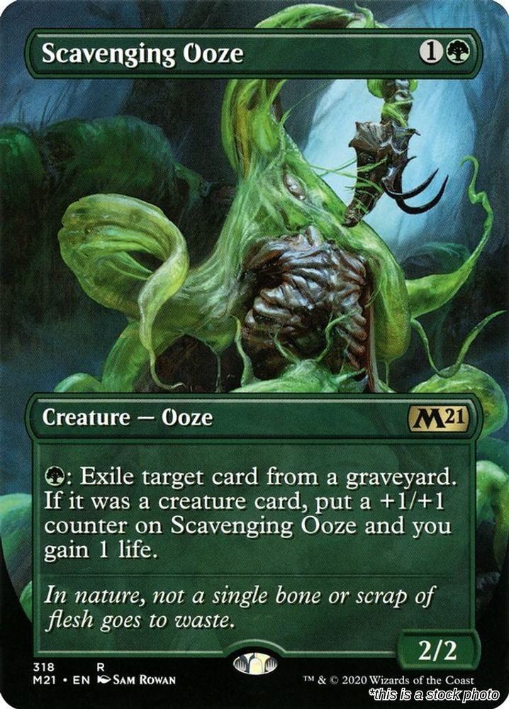 Scavenging Ooze (Alternate Art)