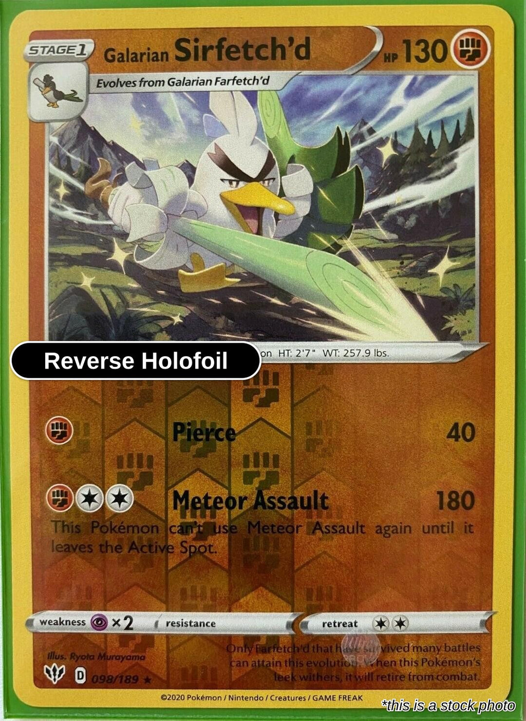 Galarian Sirfetch'd