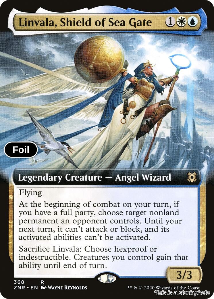 Linvala, Shield of Sea Gate (Extended Art)