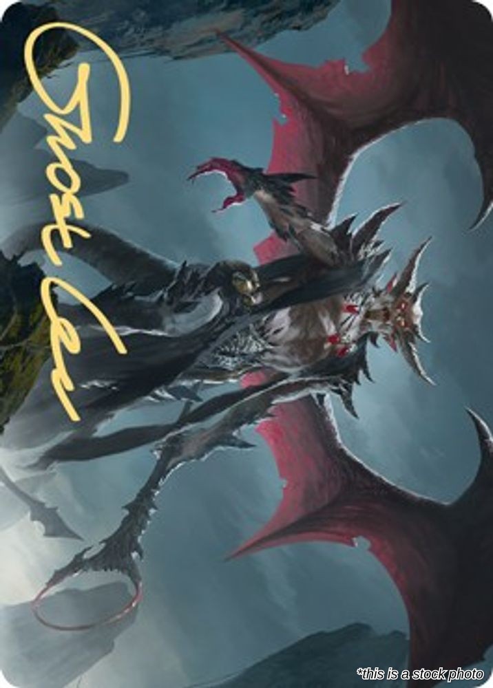 Taborax, Hope's Demise Art Card (Gold-Stamped Signature)