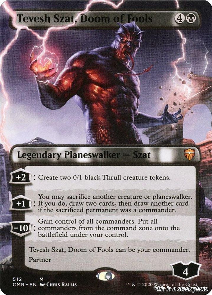 Tevesh Szat, Doom of Fools (Borderless)