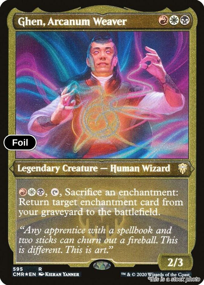 Ghen, Arcanum Weaver (Foil Etched)