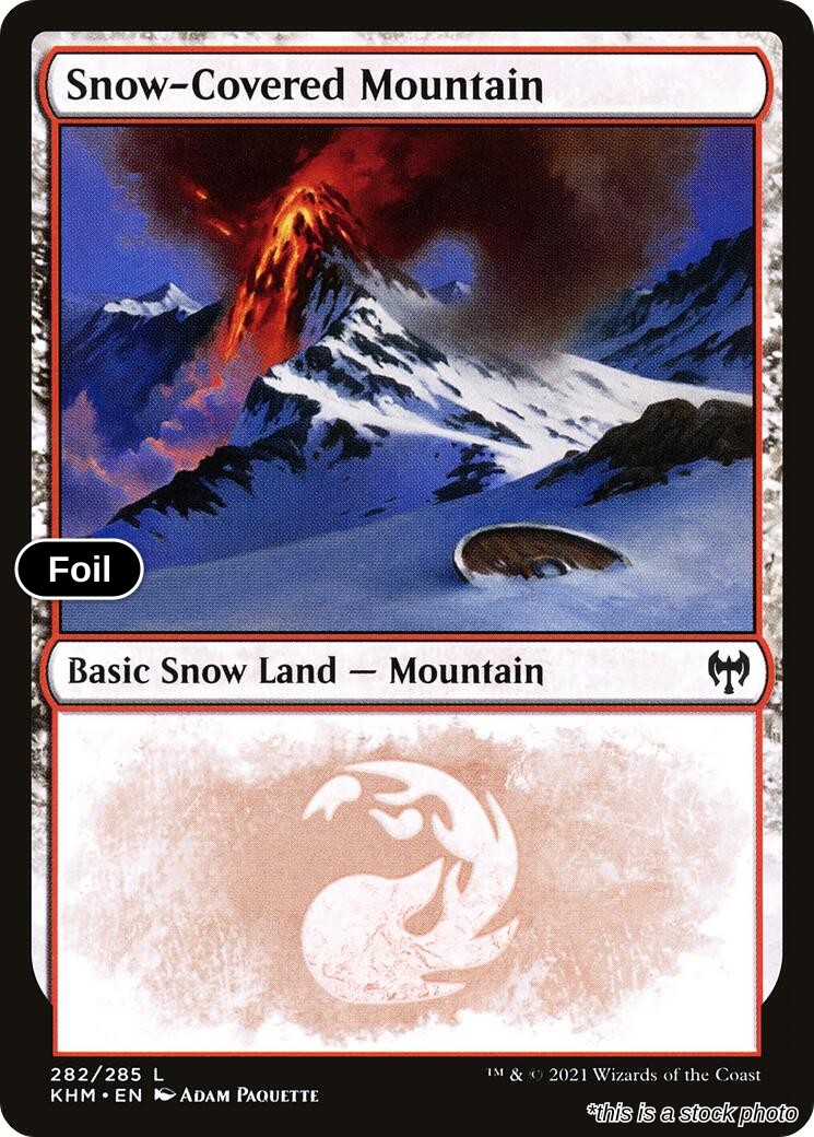 Snow-Covered Mountain (282)