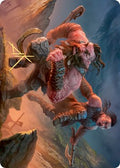 Dwarven Reinforcements Art Card (Gold-Stamped Signature)