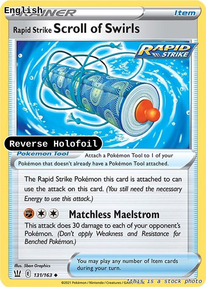 Rapid Strike Scroll of Swirls