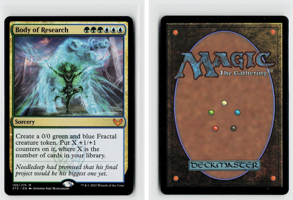 Front + Back scan