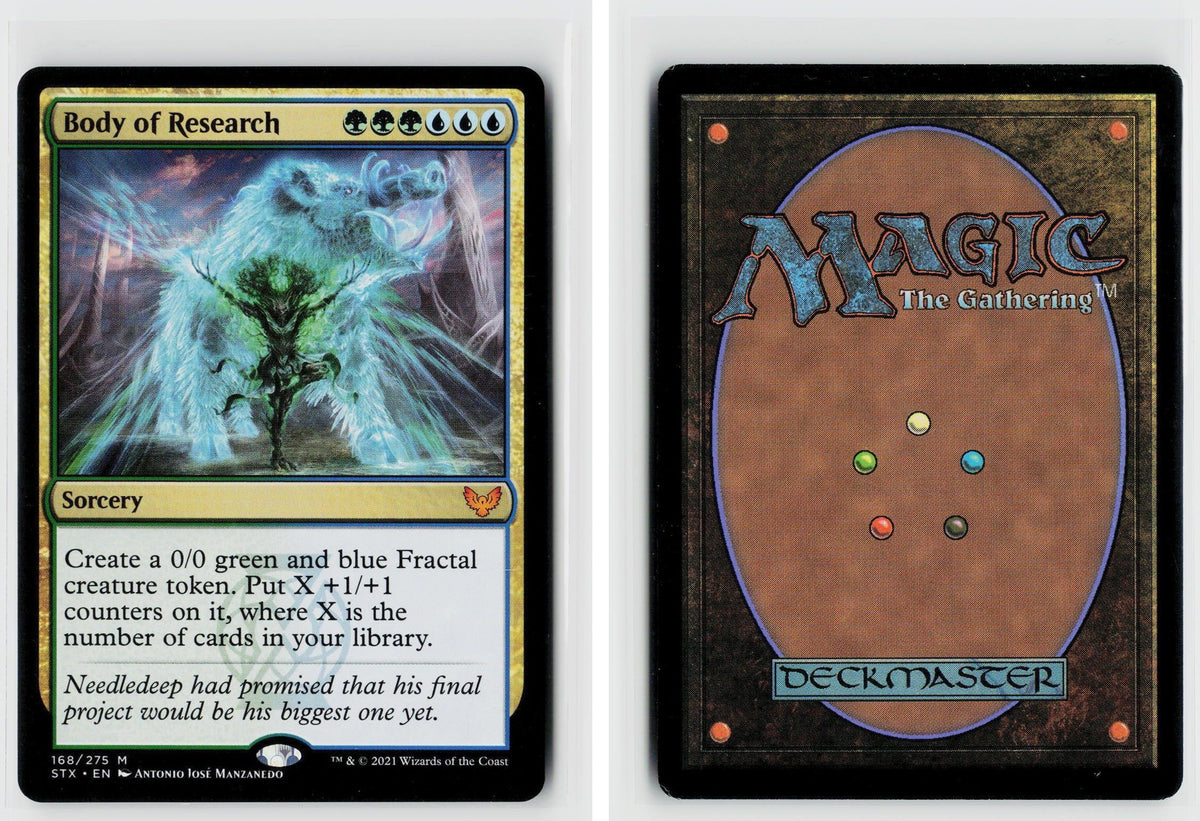 Front + Back scan