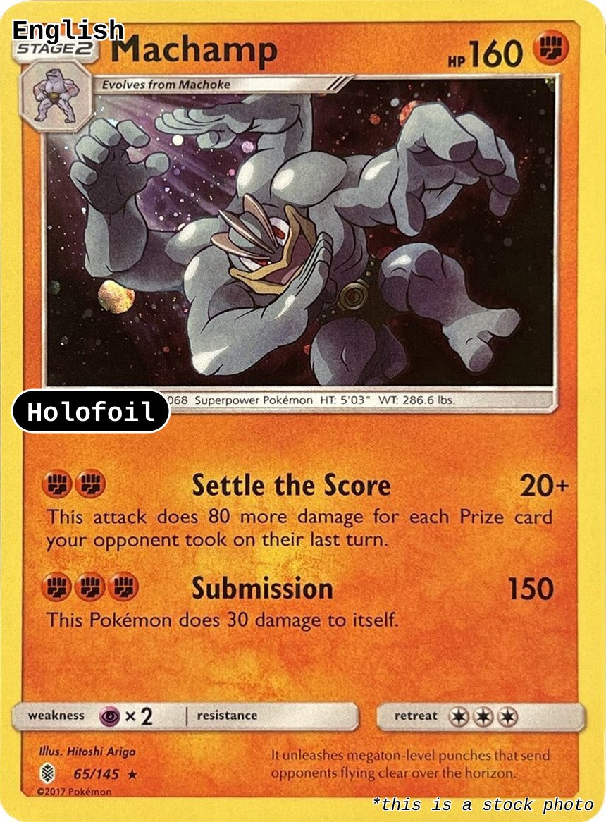 Machamp - 65/145 (Cosmos Holo)