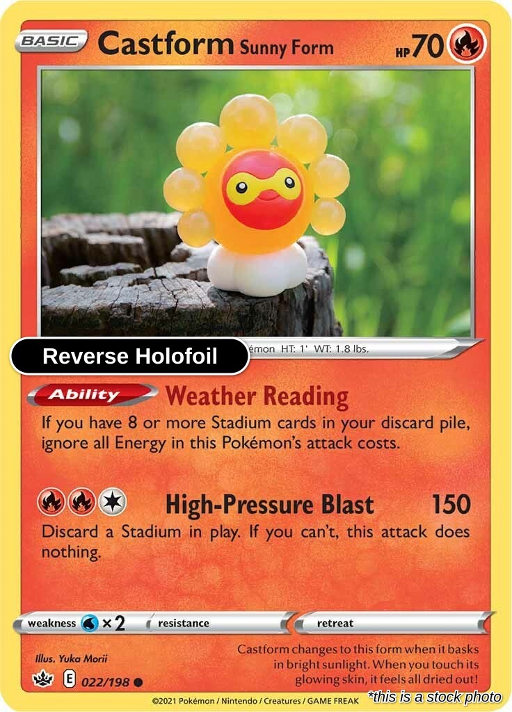 Castform Sunny Form