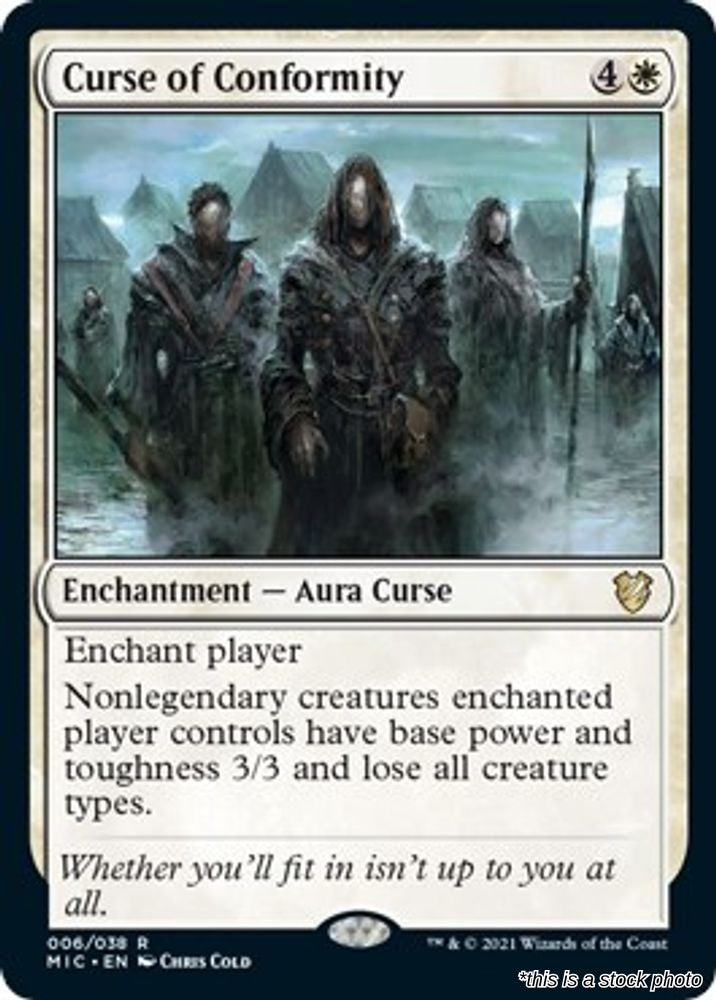 Curse of Conformity