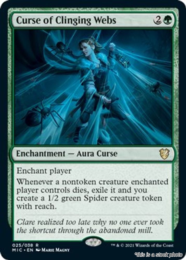 Curse of Clinging Webs