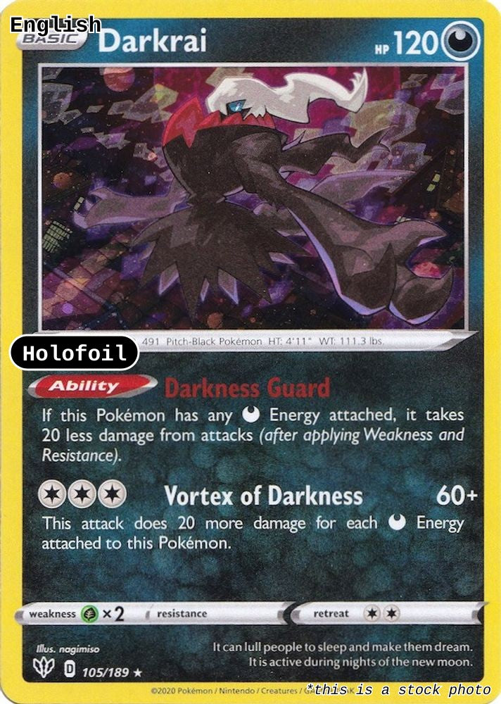 Darkrai - 105/189 (Cosmos Holo)