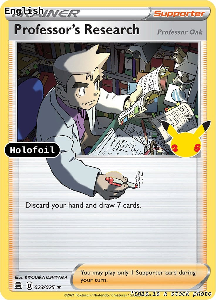 Professor's Research [Professor Oak]