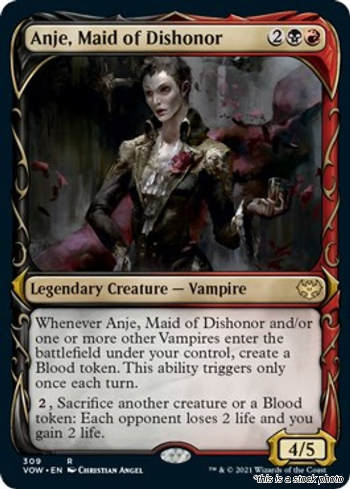 Anje, Maid of Dishonor (Showcase)