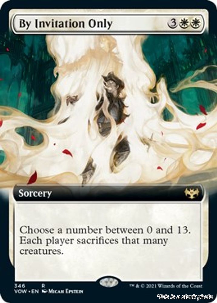 By Invitation Only (Extended Art)