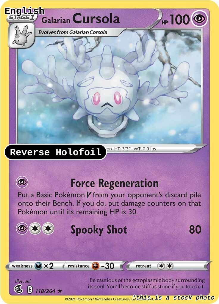 Galarian Cursola