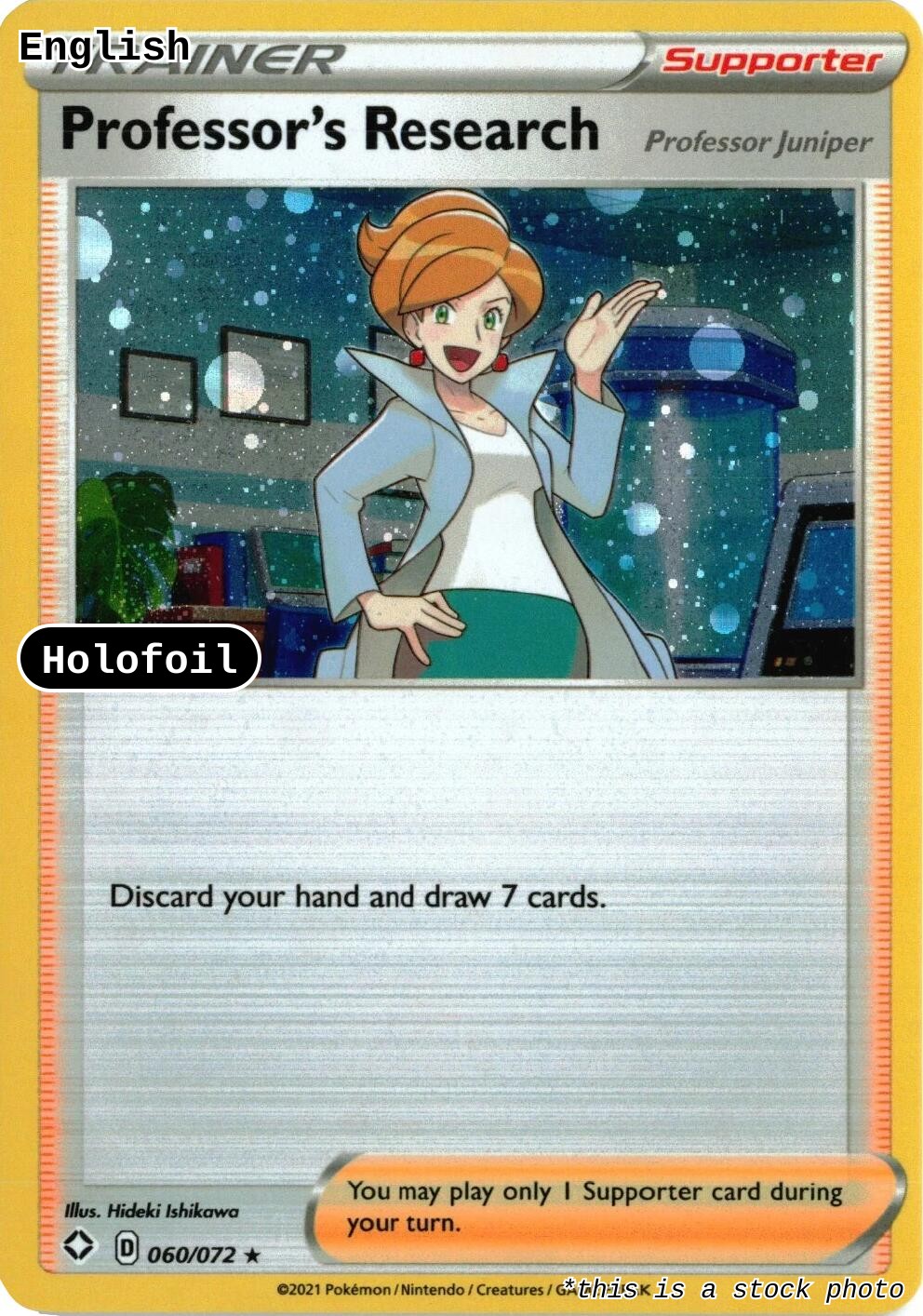 Professor's Research [Professor Juniper] - 060/072 (Cosmos Holo)