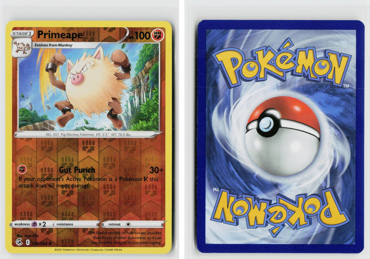 Front + Back scan | Near Mint / Ab-135 / Reverse Holofoil
