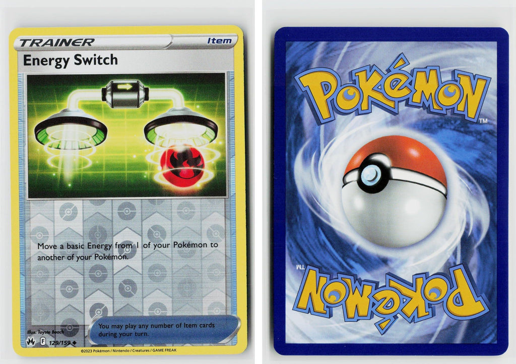 Front + Back scan | Near Mint / Ab-185 / Reverse Holofoil