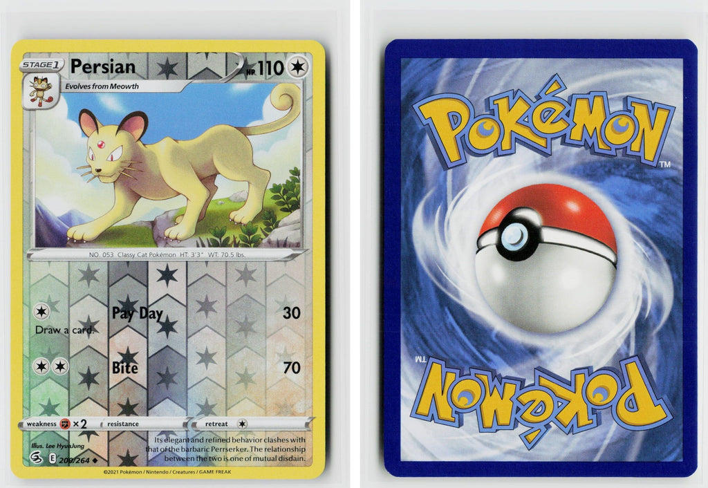 Front + Back scan | Near Mint / Ab-142 / Reverse Holofoil
