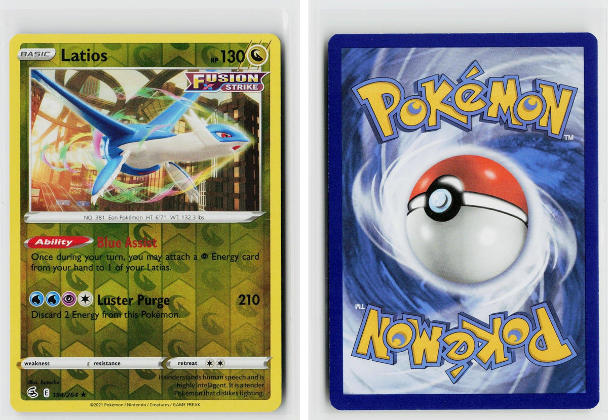 Front + Back scan | Near Mint / Ab-136 / Reverse Holofoil