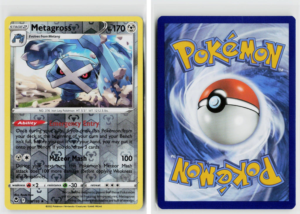 Front + Back scan | Near Mint / Ab-120 / Reverse Holofoil