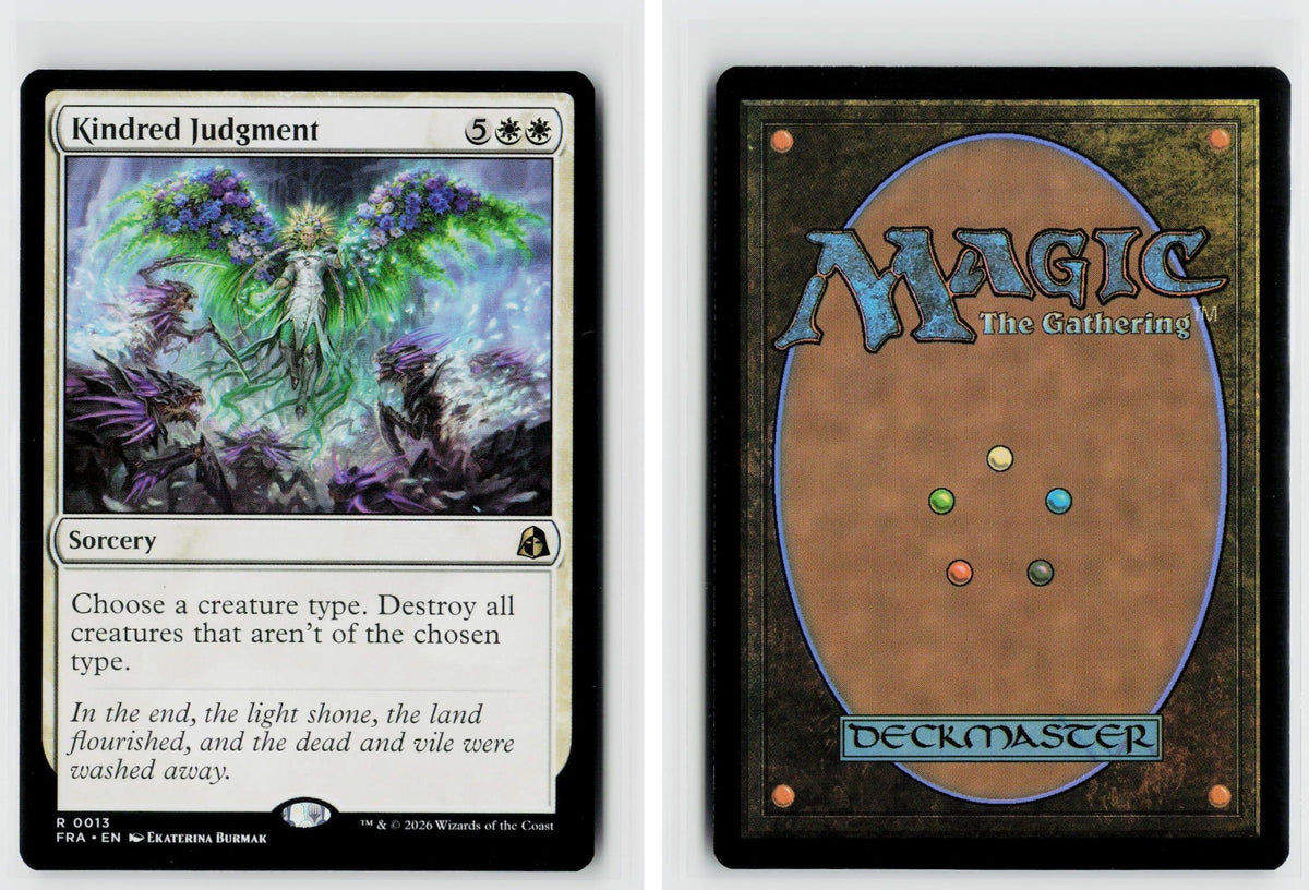 Front + Back scan | Near Mint / MTG-75 / Normal