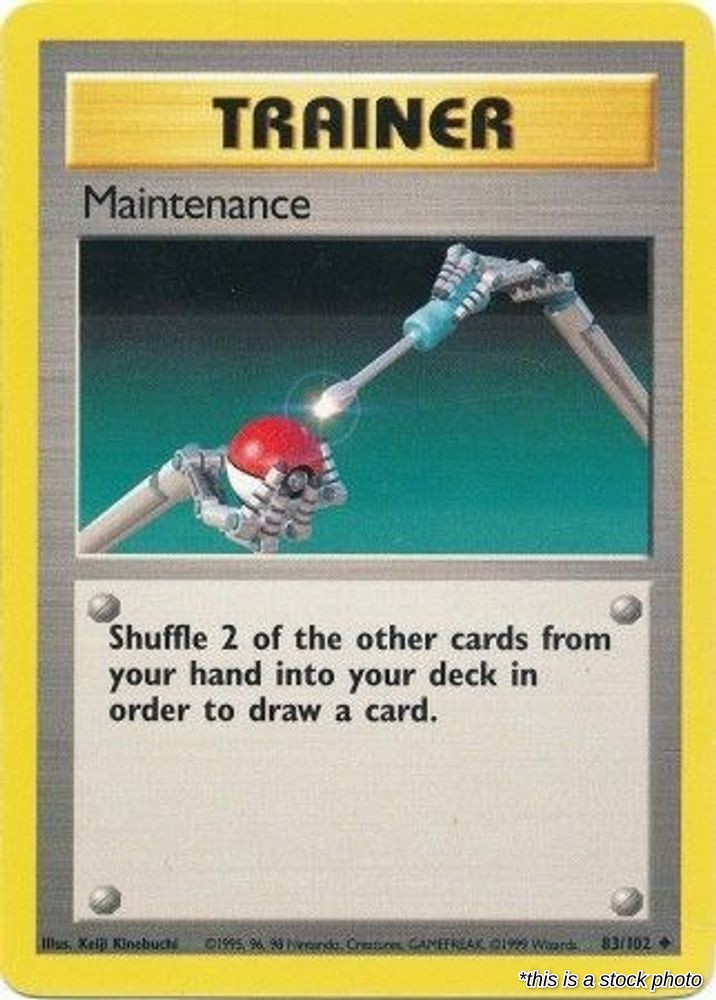 Maintenance