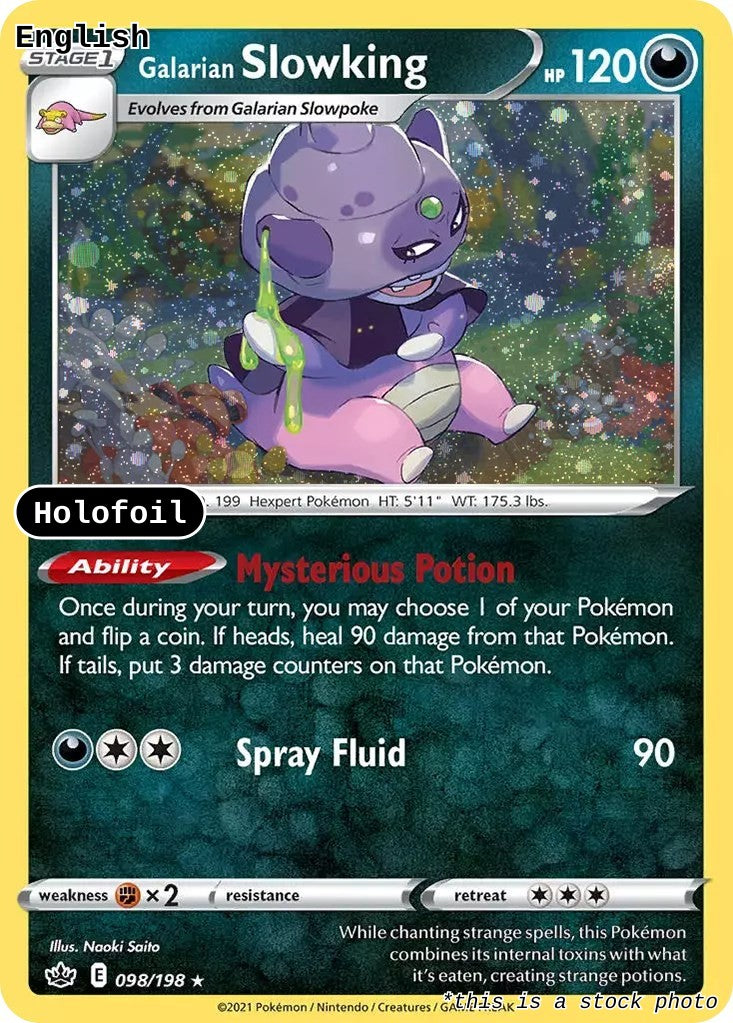 Galarian Slowking (Cosmos Holo)