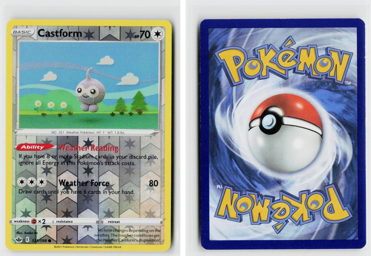 Front + Back scan | Near Mint / Ab-141 / Reverse Holofoil