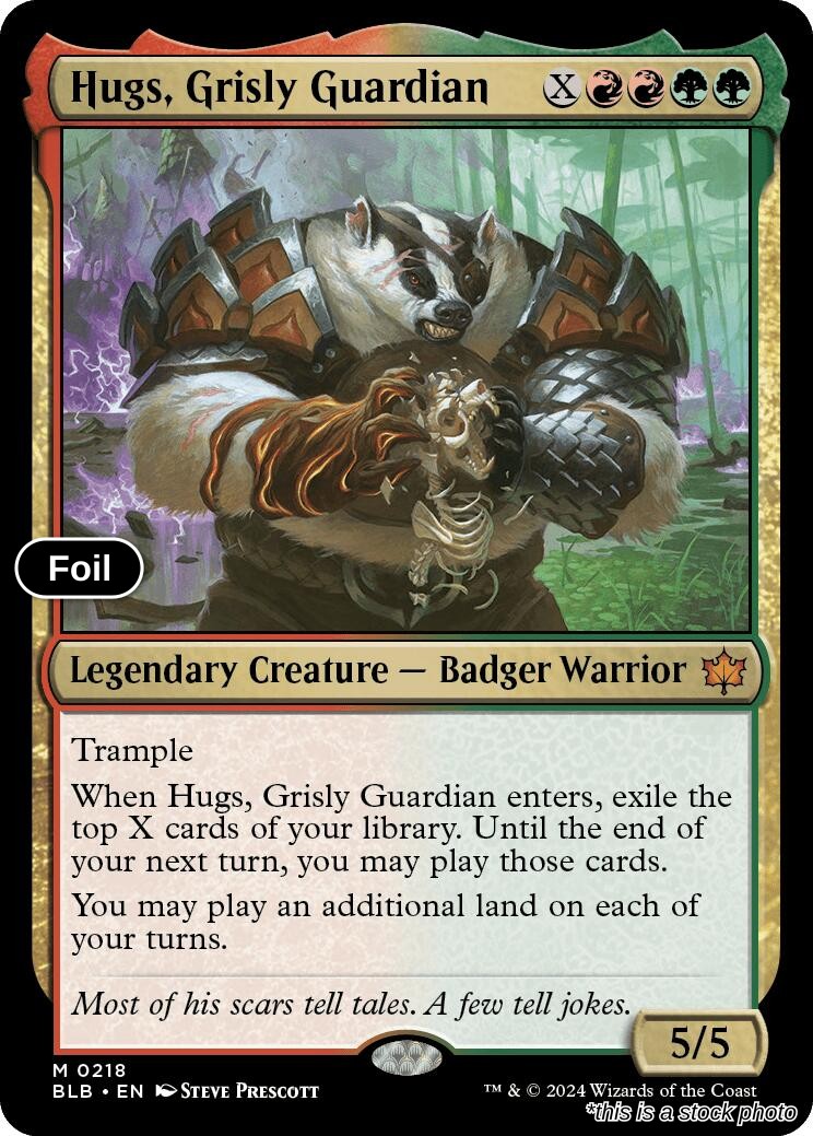 Hugs, Grisly Guardian