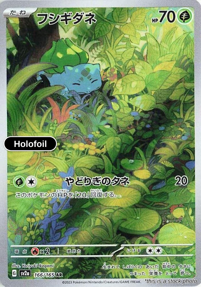 Bulbasaur - 166/165