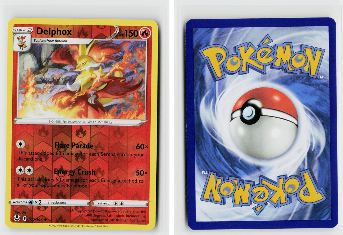 Front + Back scan | Near Mint / Ab-123 / Reverse Holofoil