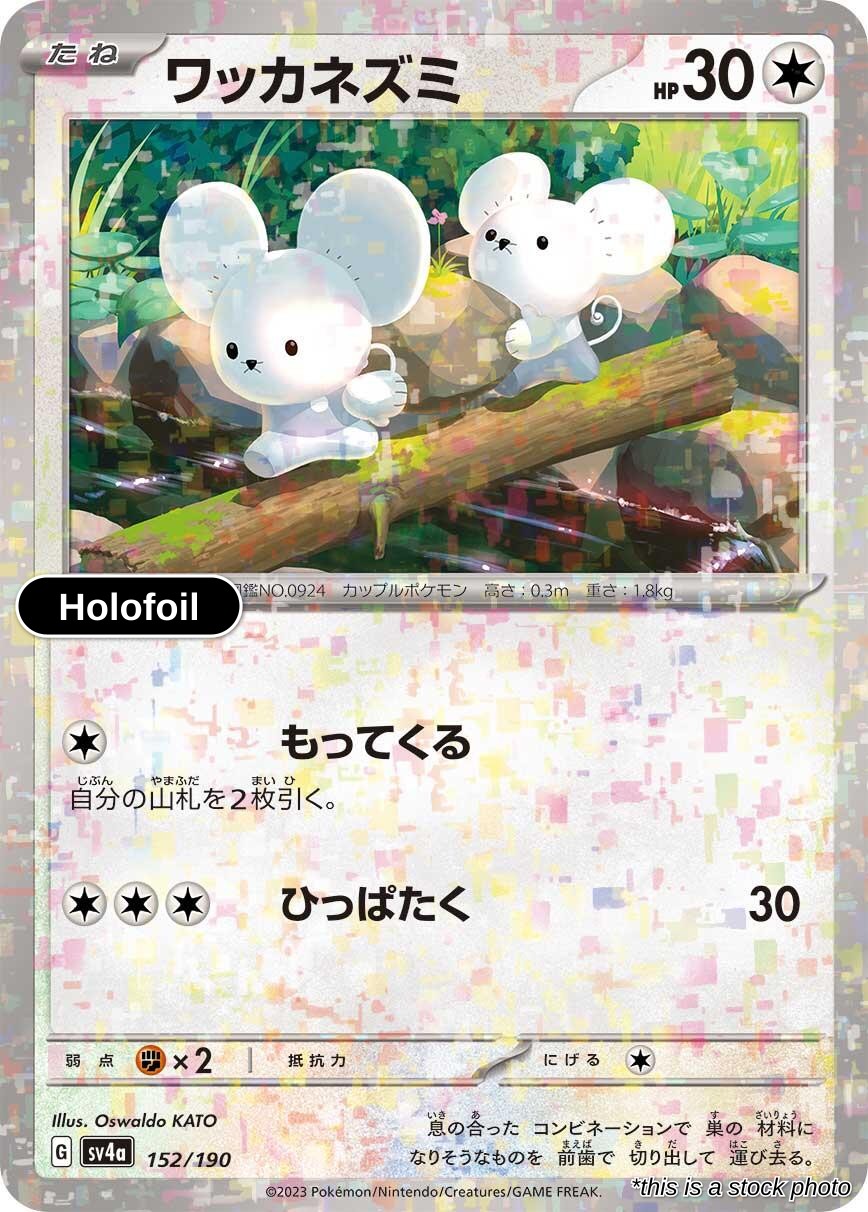 Tandemaus - 152/190 (Mirror Holofoil)